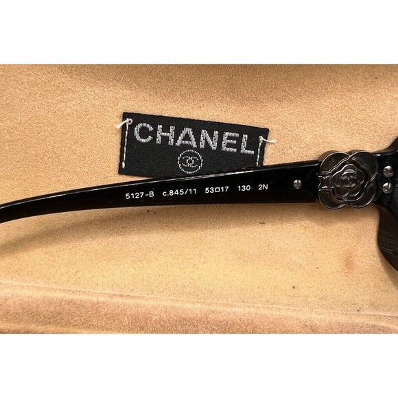 RARE CHANEL UNISEX SUNGLASSES 5127-B MADE IN ITALY SHADES GLASSES AUTHENTIC - Picture 9 of 14
